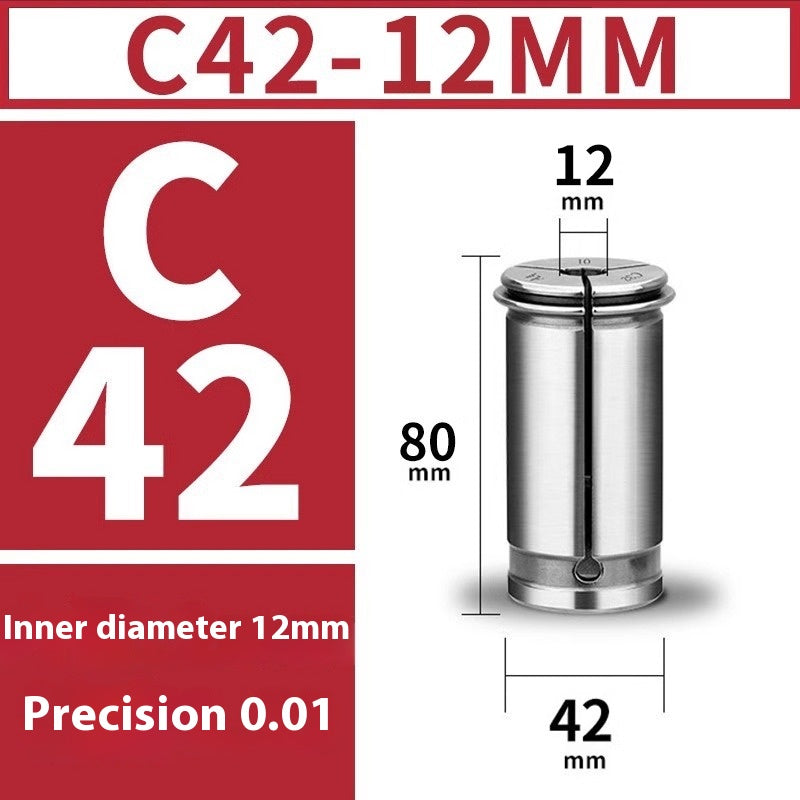 6027 C32 Powerful Straight Collet Collet C42/C25/C20/C16 Boring Head Reducing Sleeve Powerful Collet Chuck Shandong Denso Pricision Tools Co.,Ltd.